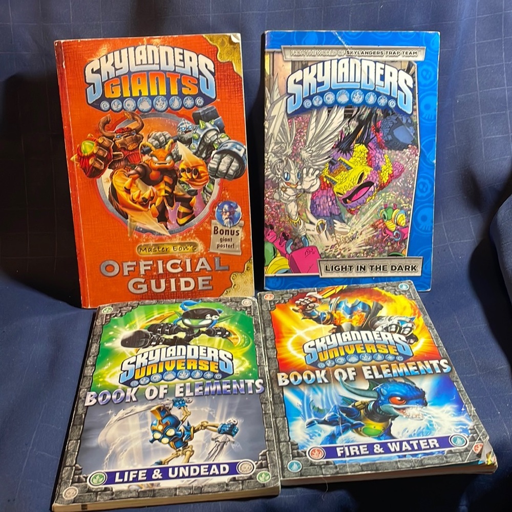 Grosset & Dunlap ‘SkyLanders’ books (lot of 4)